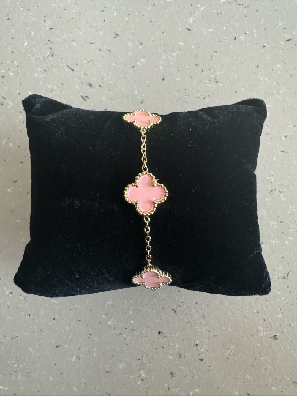 Stainless Steel Pink Bracelet